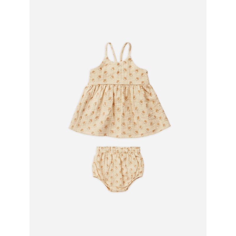 Zenni Set || Vintage Fleur|Natural|0-3m|3-6m|6-12m|12-18m|18-24m|2-3y