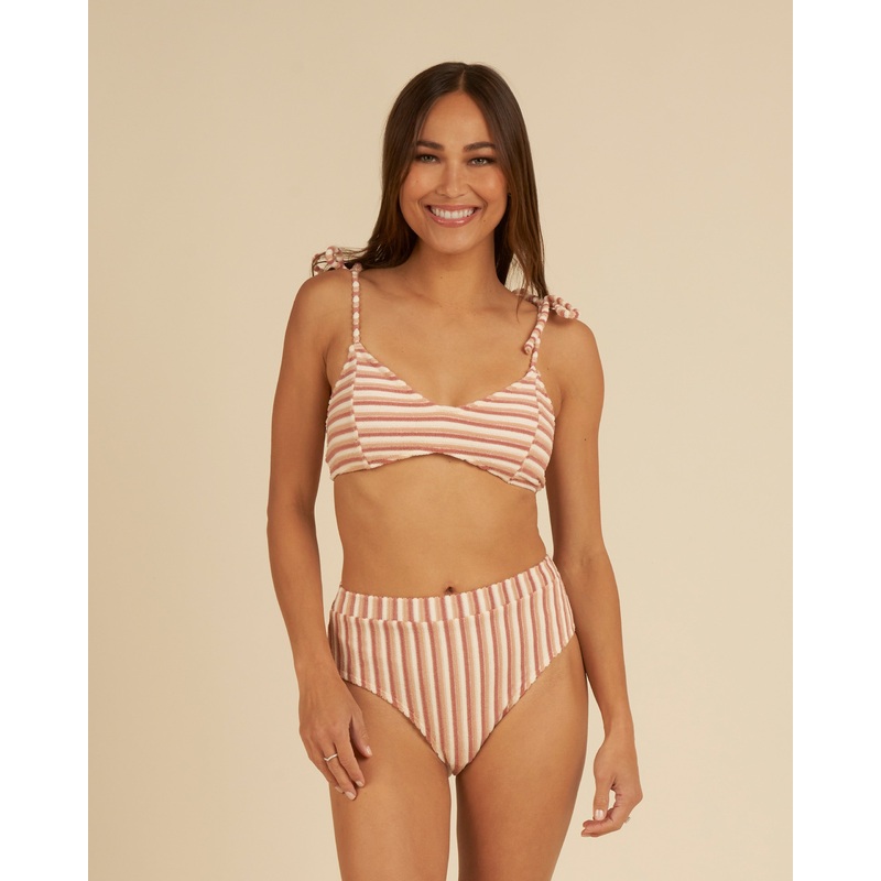 Alba Bikini Top | Pink Stripe|Pink Stripes|XS|S|M|L|XL