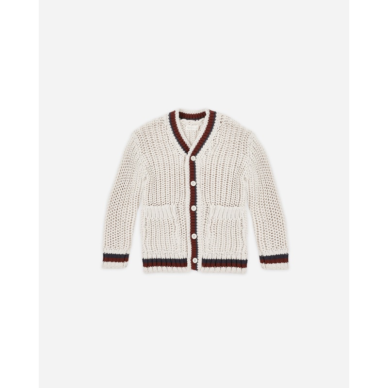 Collegiate Cardigan || Natural