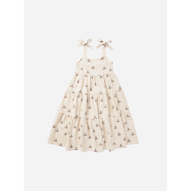 Harbor Dress || Sailboats|2-3y|4-5y|6-7y|8-9y|10-12y
