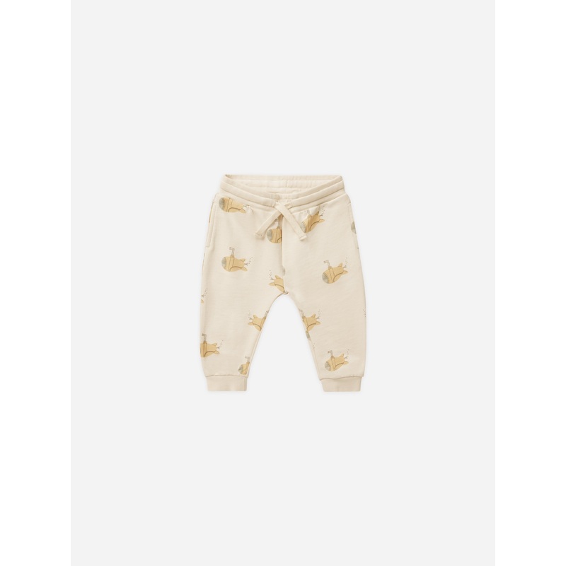 Jogger Sweatpant || Submarine|Natural|3-6m|6-12m|12-18m|18-24m|2-3y|4-5y|6-7y|8-9y|10-12y