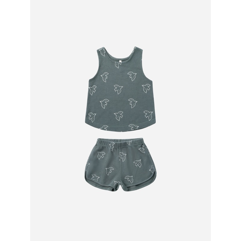 Kaycee Set || Birds|6-12m|12-18m|18-24m|2-3y|4-5y|6-7y|8-9y|10-12y