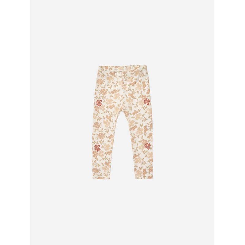 Legging || Pink Floral|0-3m|3-6m|6-12m|12-18m|18-24m|2-3y|4-5y|6-7y|8-9y|10-12y