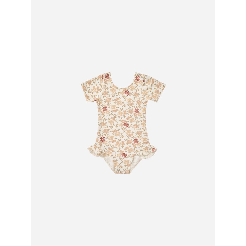 Leotard || Pink Floral|2-3y|4-5y|6-7y|8-9y|10-12y