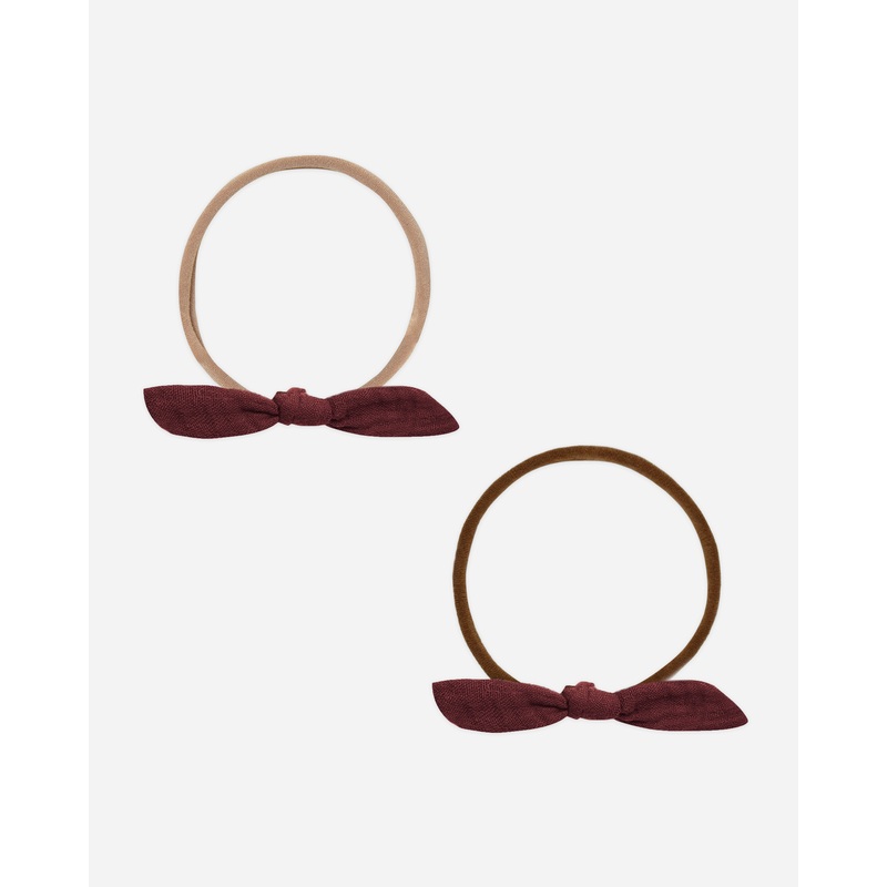 Little Knot Headband | Burgundy