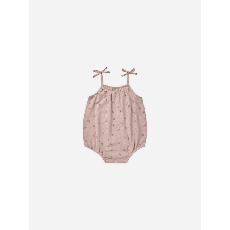 Nala Romper || Mauve Ditsy|0-3m|3-6m|6-12m|12-18m|18-24m|2-3y