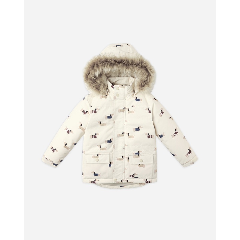 Parka Ski Jacket || Dachshund|2-3Y|4-5Y|6-7Y|8-9Y