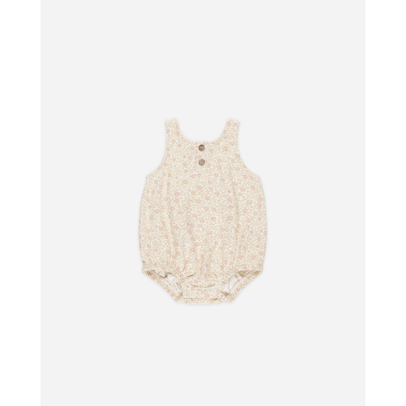 Sleeveless Bubble Romper || Primrose