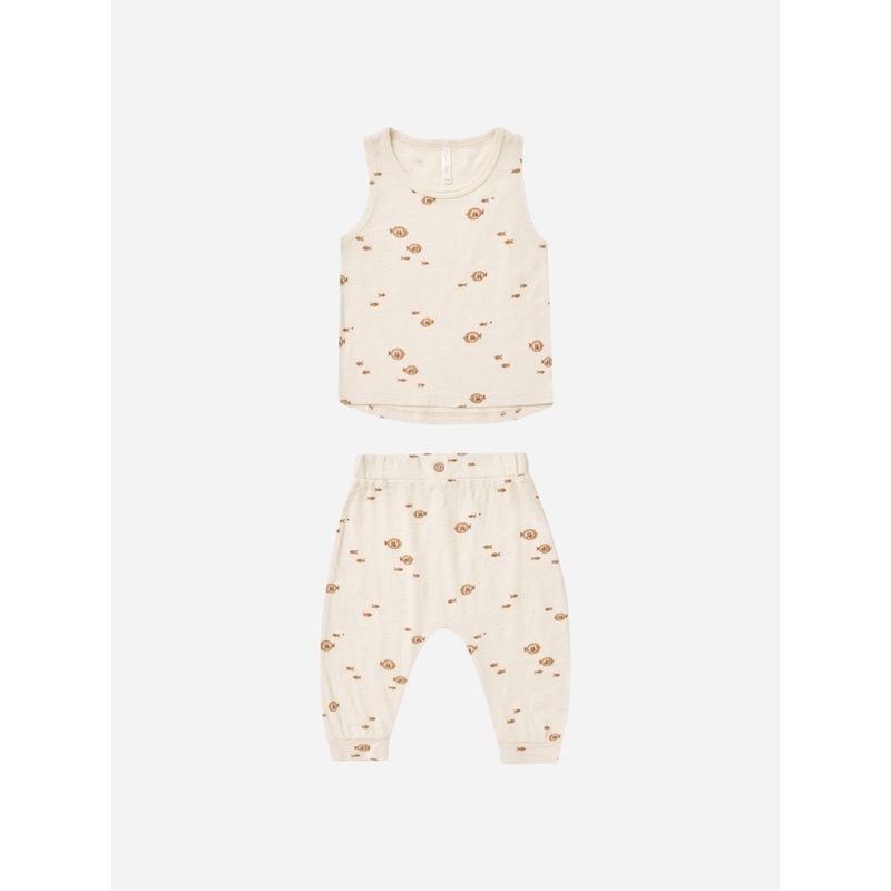 Tank + Slouch Pant Set || Fish