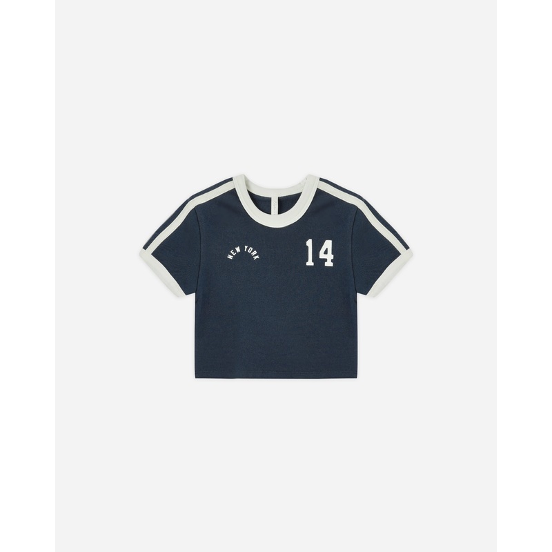 Baby Tee || Navy|2-3Y|4-5Y|6-7Y|8-9Y