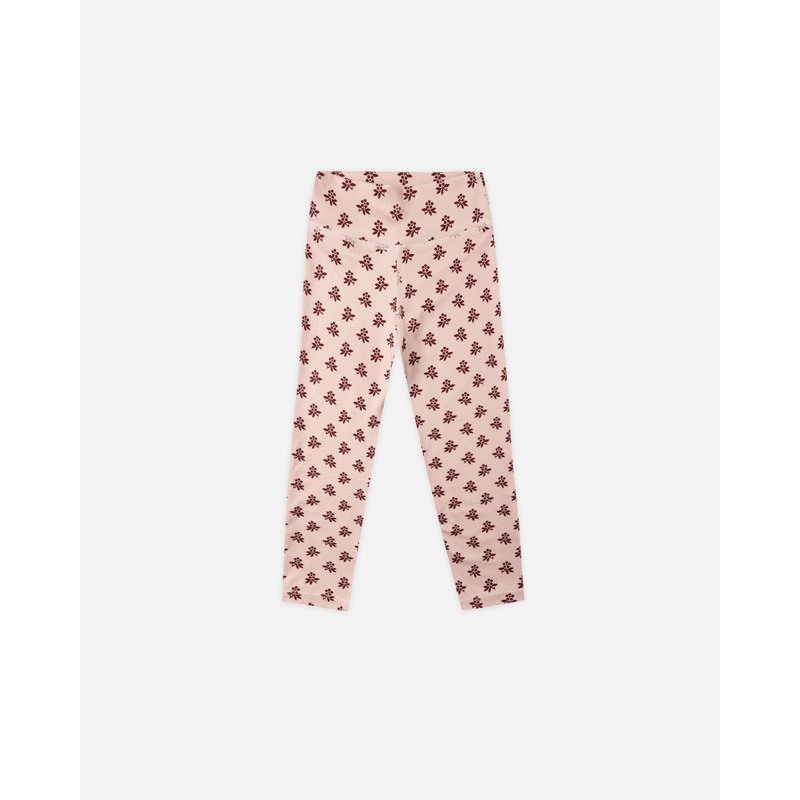 Basic Legging || Blush Fleur|2-3Y|4-5Y|6-7Y|8-9Y|10-12Y|12-14Y