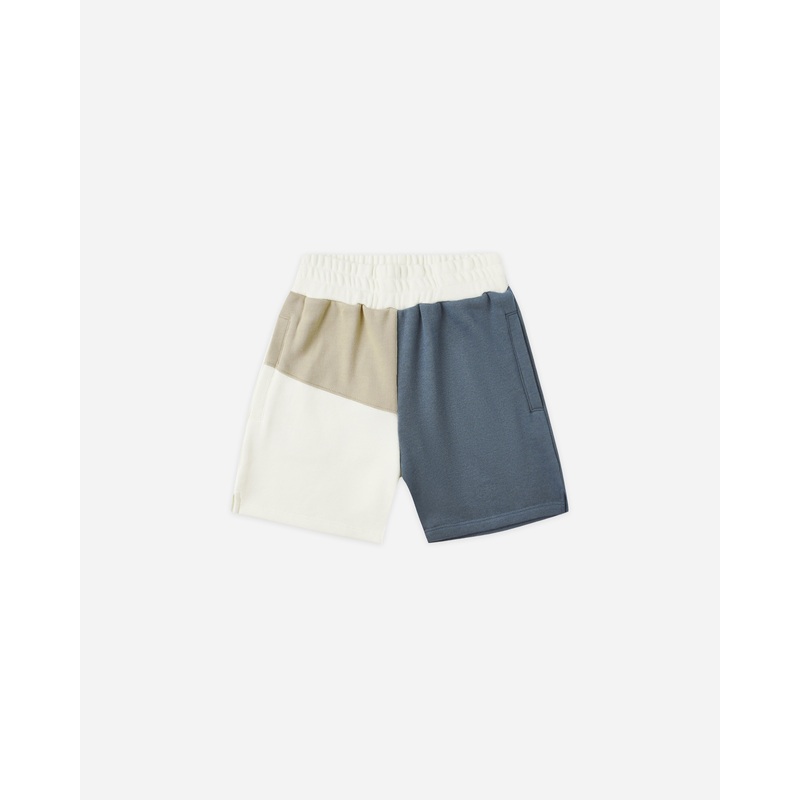 Boxing Short || Navy Color Block