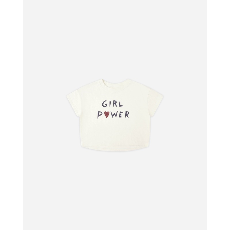 Boxy Tee || Girl Power|3-6M|6-12M|12-18M|18-24M|2-3Y|4-5Y|6-7Y|8-9Y