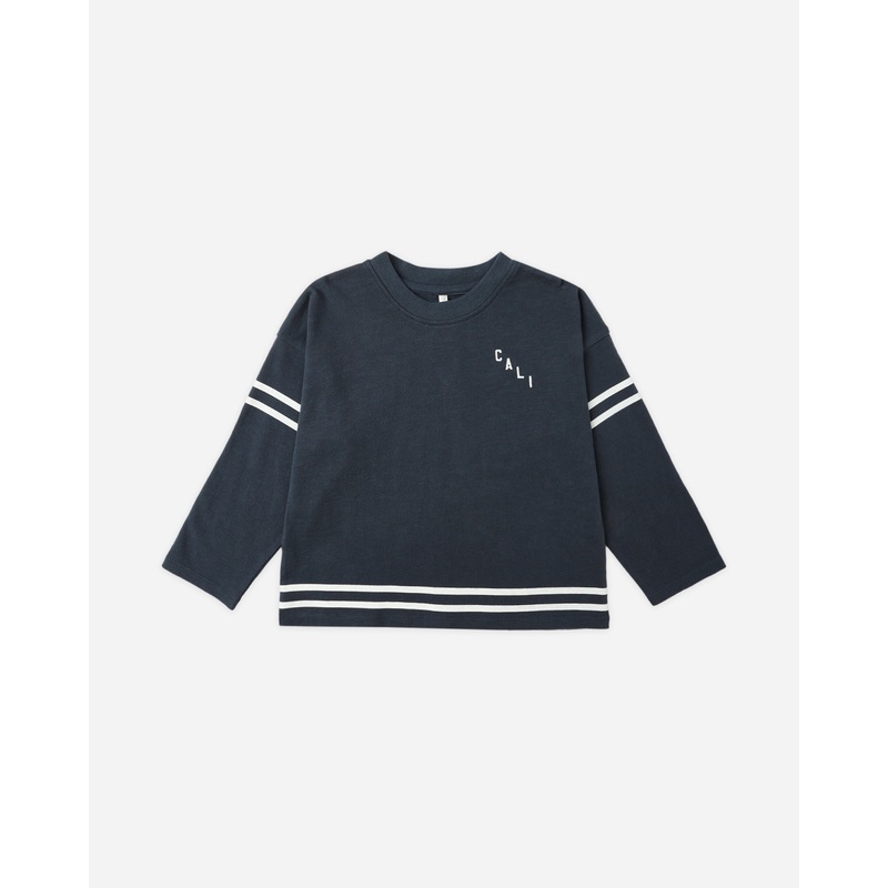 Camden Long Sleeve Tee || Navy
