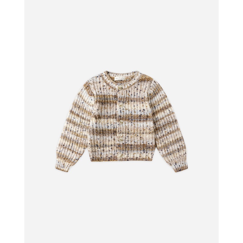 Cheyenne Cardigan || Stone Multi-Stripe