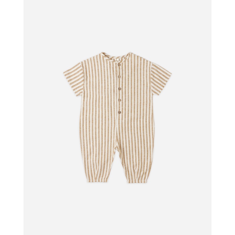 Hayes Jumpsuit || Golden Stripe