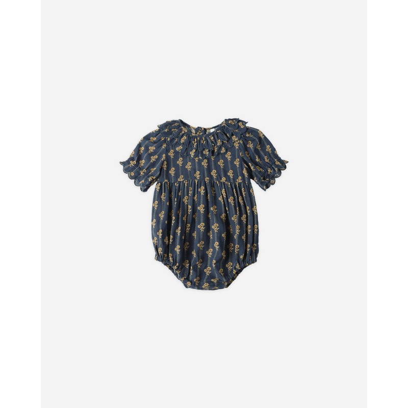Liv Romper || Vintage Bloom|0-3M|3-6M|6-12M|12-18M|18-24M|2-3Y