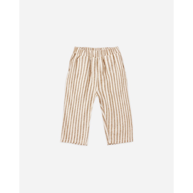 Palmer Pant || Golden Stripe|3-6M|6-12M|12-18M|18-24M|2-3Y|4-5Y|6-7Y
