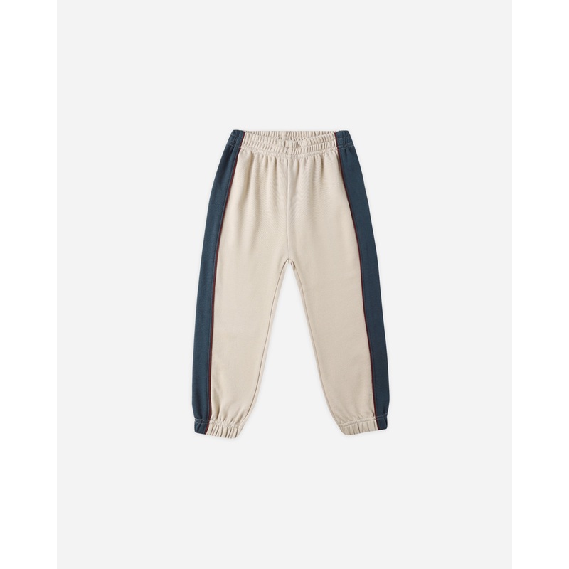 Paneled Sweatpant || Stone|2-3Y|4-5Y|6-7Y|8-9Y|10-12Y|12-14Y
