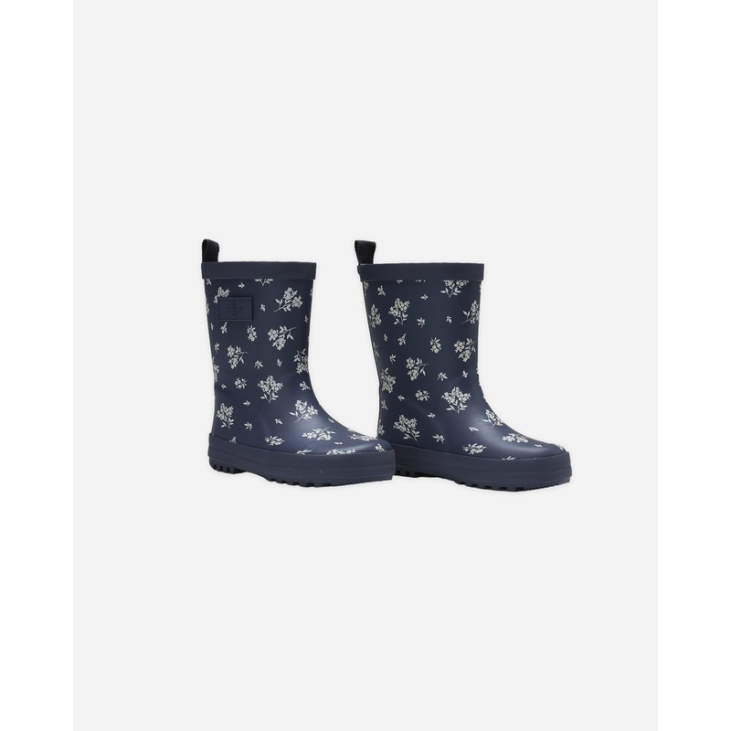 Rainboot | Blue Floral|1|5|6|7|8|9|10|11|12|13