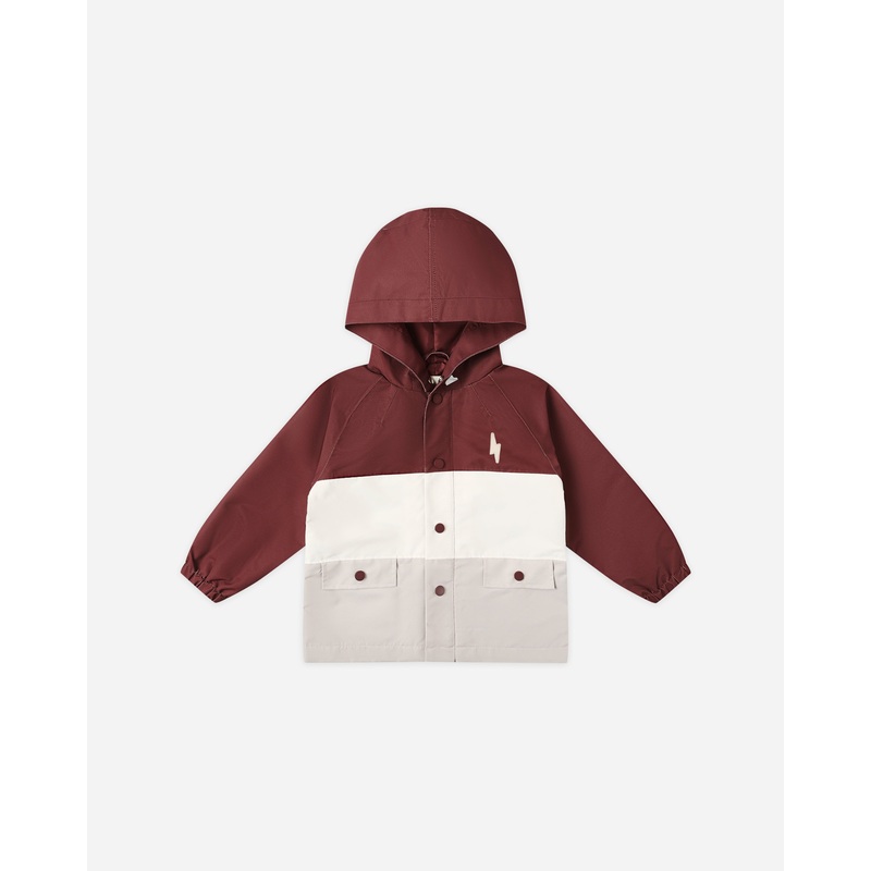 Raincoat || Color Block|12-18M|18-24M|2-3Y|4-5Y|6-7Y|8-9Y