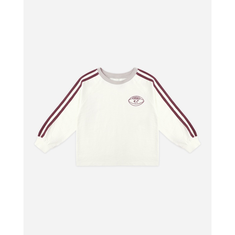 Relaxed Long Sleeve Tee || Ivory