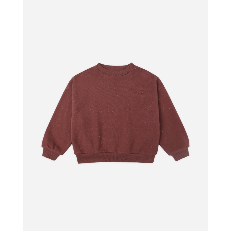 *Relaxed Sweatshirt  ||  Burgundy*