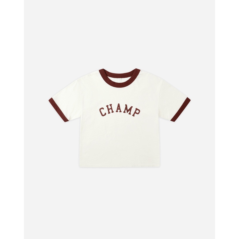 Ringer Tee || Champ|3-6M|6-12M|12-18M|18-24M|2-3Y|4-5Y|6-7Y|8-9Y