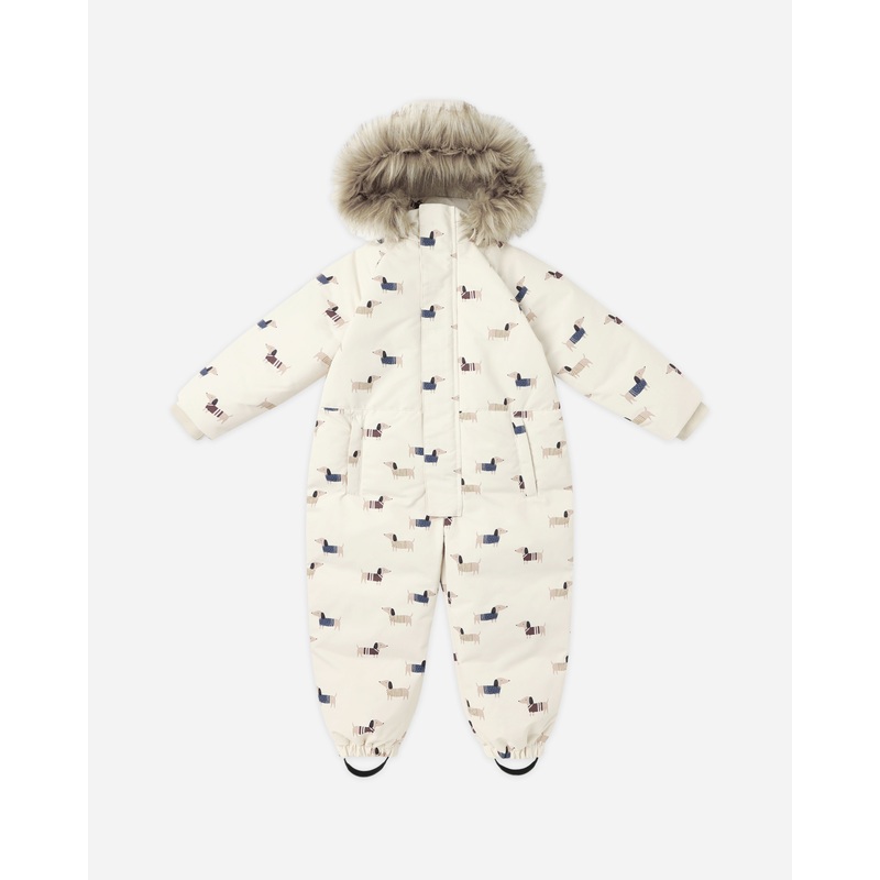 Ski Snowsuit || Dachshund|6-12M|12-18M|18-24M|2-3Y|4-5Y