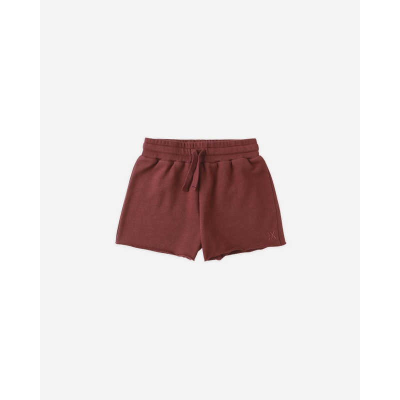 Sweat Short || Burgundy|2-3Y|4-5Y|6-7Y|8-9Y|10-12Y|12-14Y