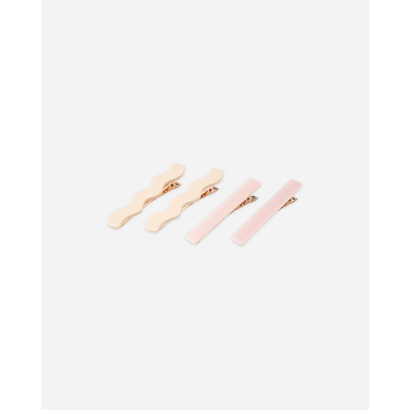 Wavy Clip Set | Blush, Natural