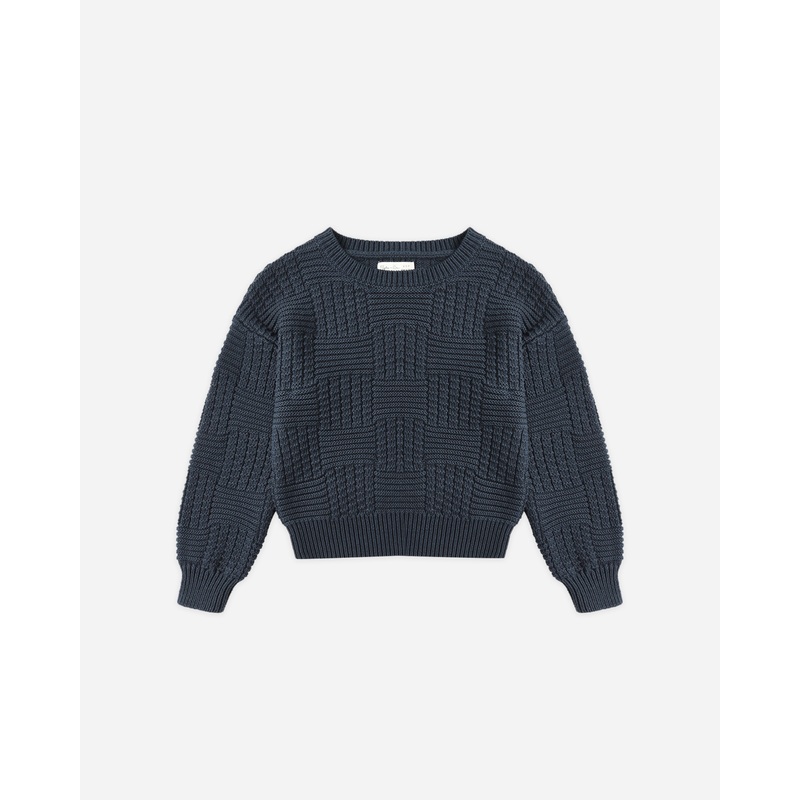 Aspen Sweater || Navy|3-6M|6-12M|12-18M|18-24M|2-3Y|4-5Y|6-7Y|8-9Y