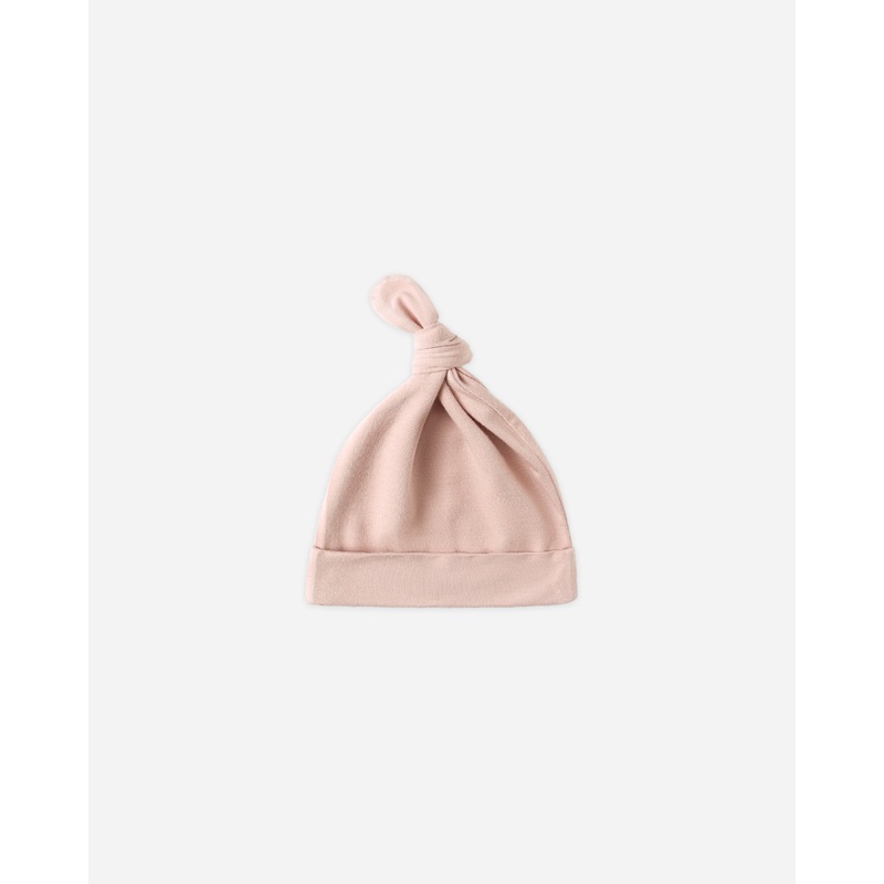 Bamboo Knotted Baby Hat || Rose