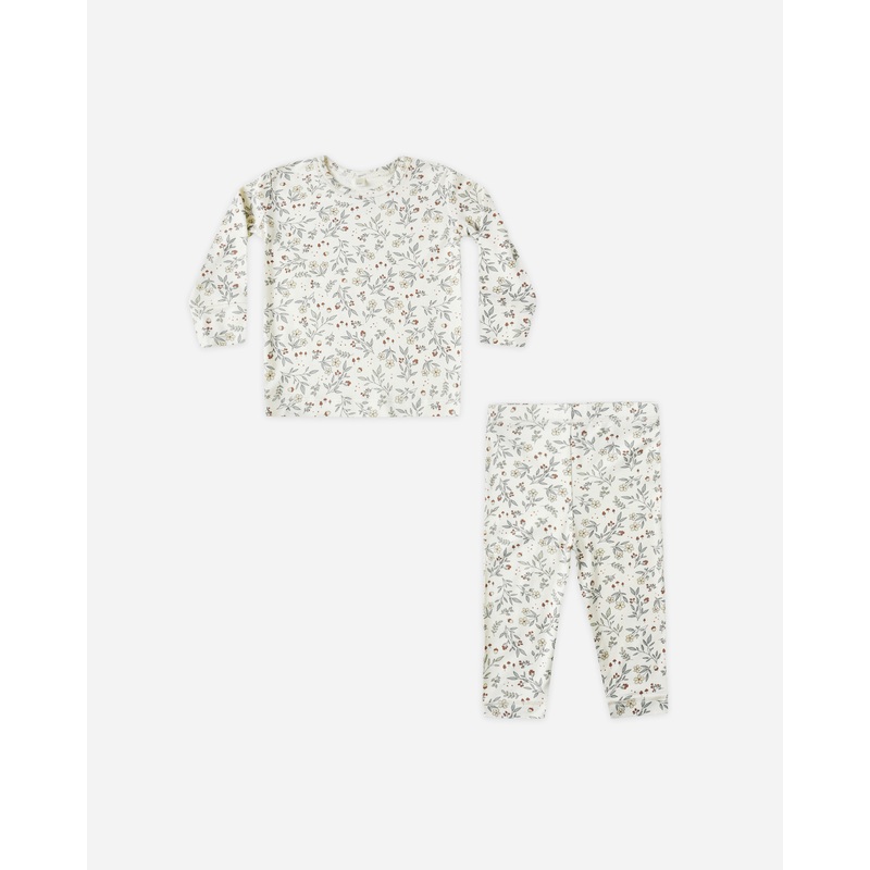 Bamboo Pajama Set || Woodland|0-3M|3-6M|6-12M|12-18M|18-24M|2-3Y|4-5Y