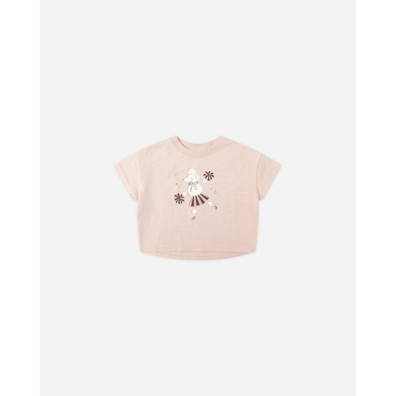 Boxy Tee || Poodle|3-6M|6-12M|12-18M|18-24M|2-3Y|4-5Y|6-7Y|8-9Y