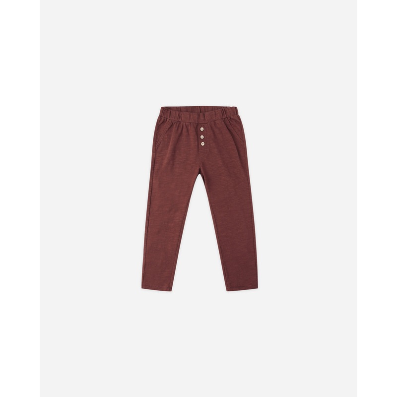 Cru Pant || Burgundy|2-3Y|4-5Y|6-7Y|8-9Y