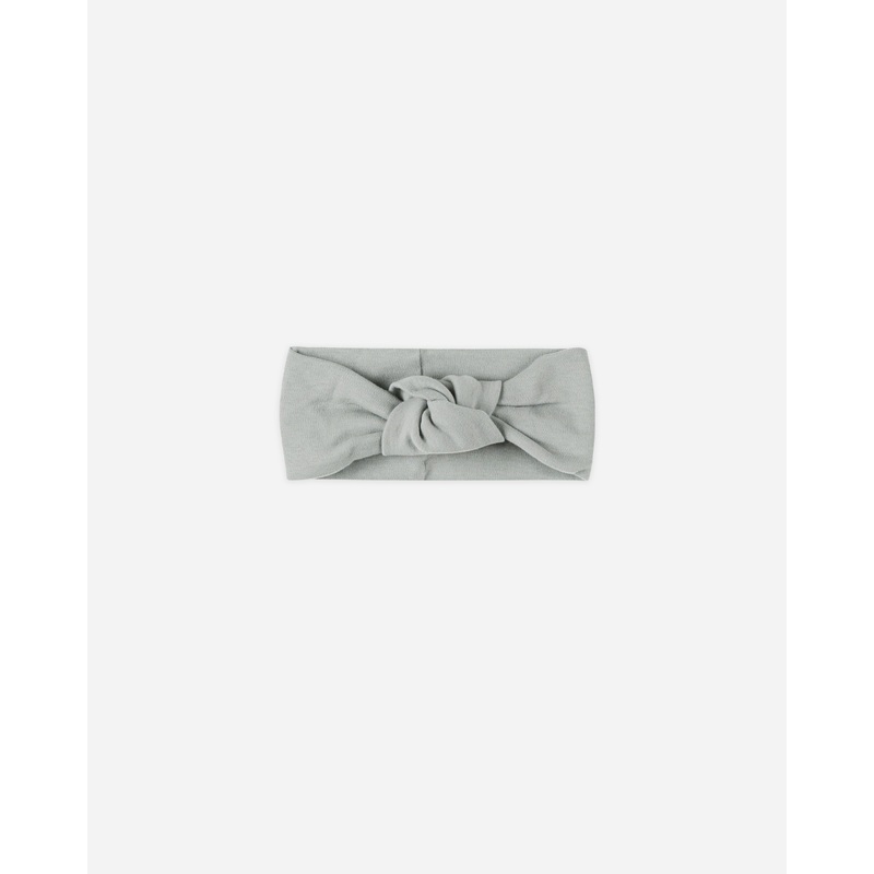 Knotted Headband || Steel Blue