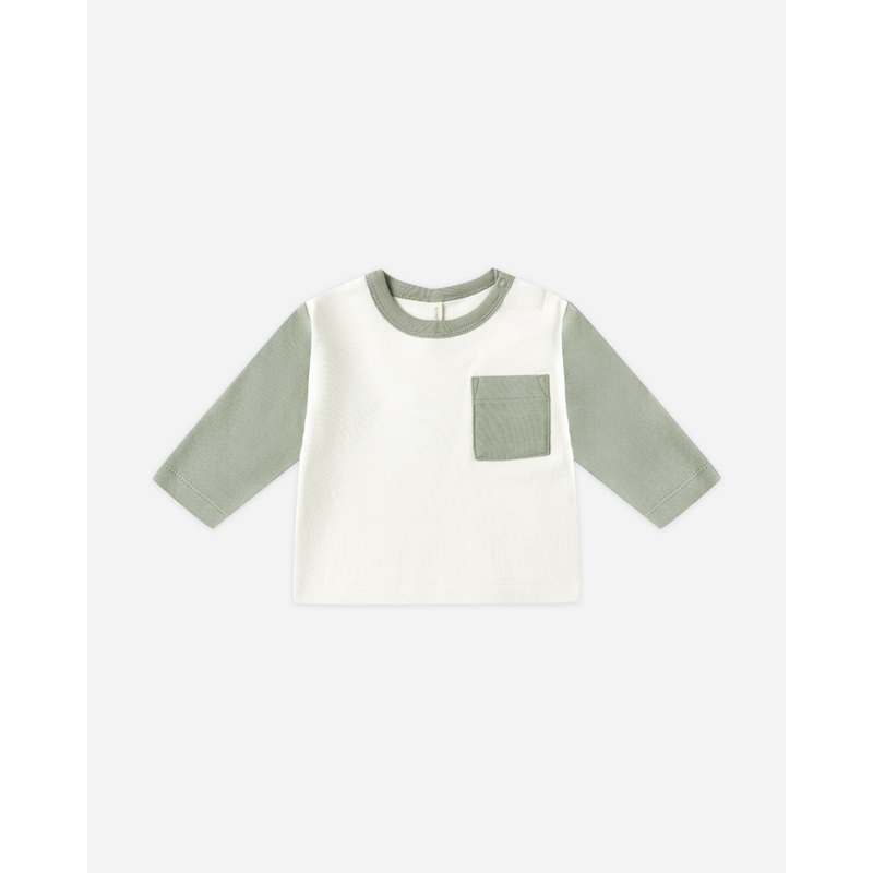 Long Sleeve Raglan Tee || Fern