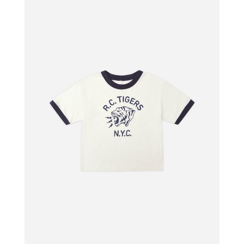 Ringer Tee || R.C. Tigers|Color|3-6M|6-12M|12-18M|18-24M|2-3Y|4-5Y|6-7Y|8-9Y