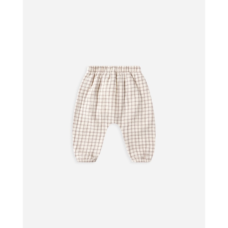 Woven Pant || Cedar Check|0-3M|3-6M|6-12M|12-18M|18-24M|2-3Y