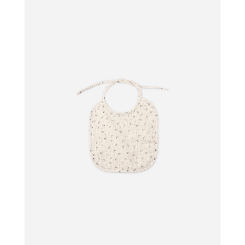 Woven Tie Bib || Bluebell|OS