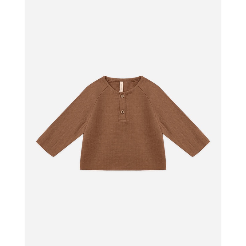 Zion Shirt || Cedar|0-3M|3-6M|6-12M|12-18M|18-24M|2-3Y|4-5Y