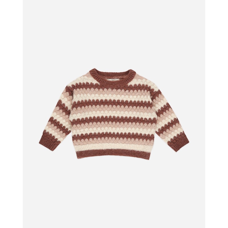 Aspen Sweater || Multi Stripe|Color|3-6M|6-12M|12-18M|18-24M|2-3Y|4-5Y|6-7Y|8-9Y|10-12Y