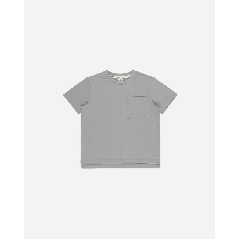 Cove Essential Pocket Tee | Dusty Blue