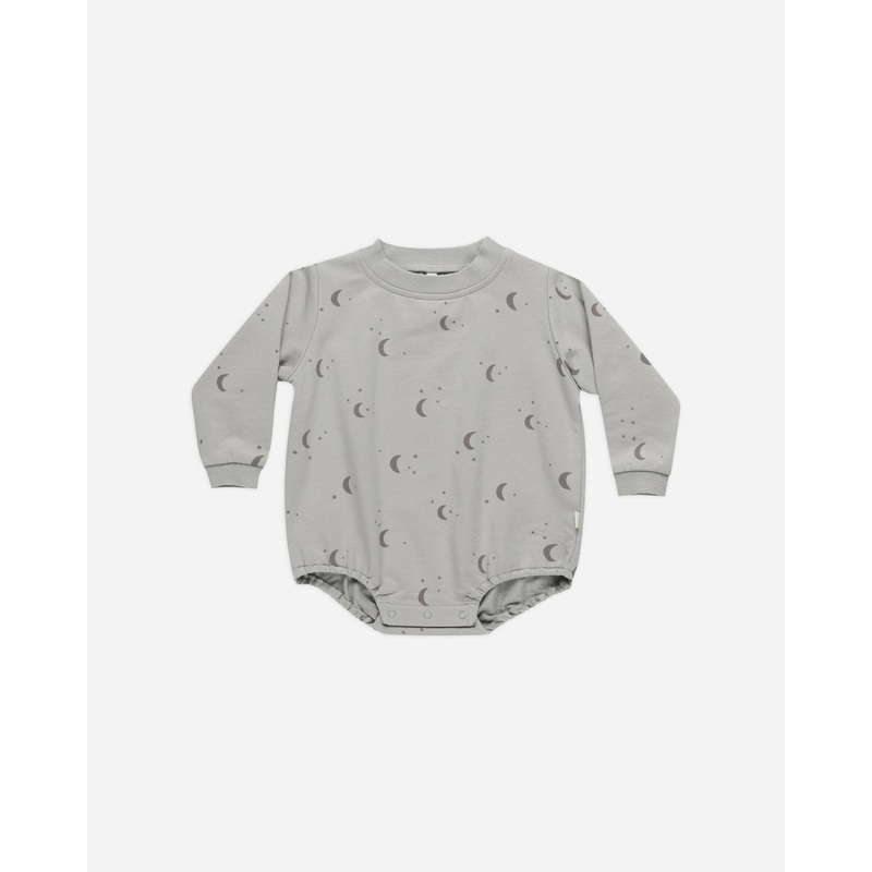 Crewneck Bubble Romper || Moons