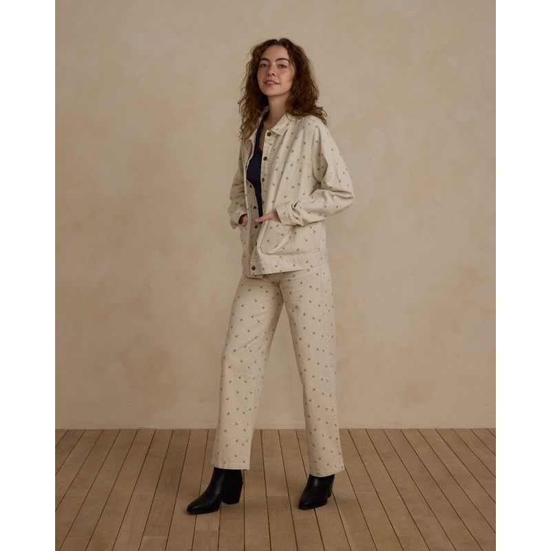Denim Chore Coat | Blue Daisy|Color|XS|S|M|L|XL