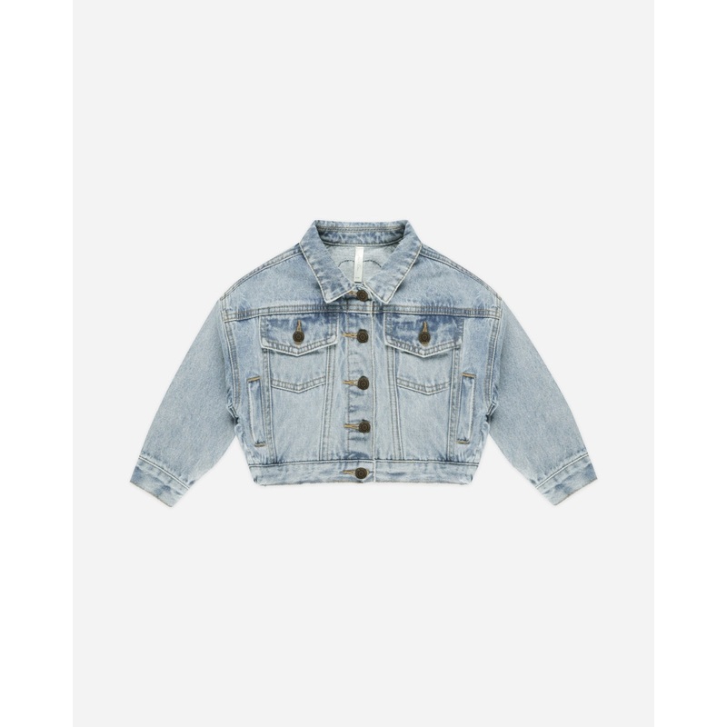 Denim Jacket || Light Washed Denim