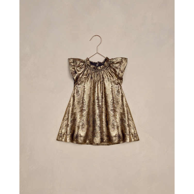 Isabella Dress || Gold|Color|12M|18M|2Y|4Y|6Y|8Y|10Y