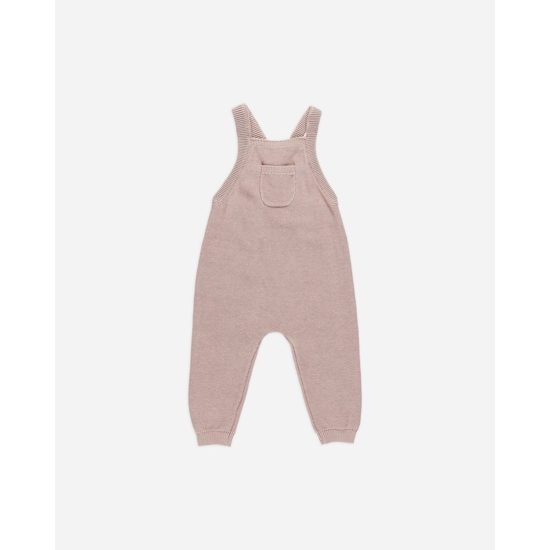 Knit Overall || Mauve|Color|0-3M|3-6M|6-12M|12-18M|18-24M|2-3Y