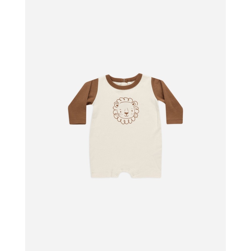 Long Sleeve Romper || Lion|Color|0-3M|3-6M|6-12M|12-18M|18-24M|2-3Y